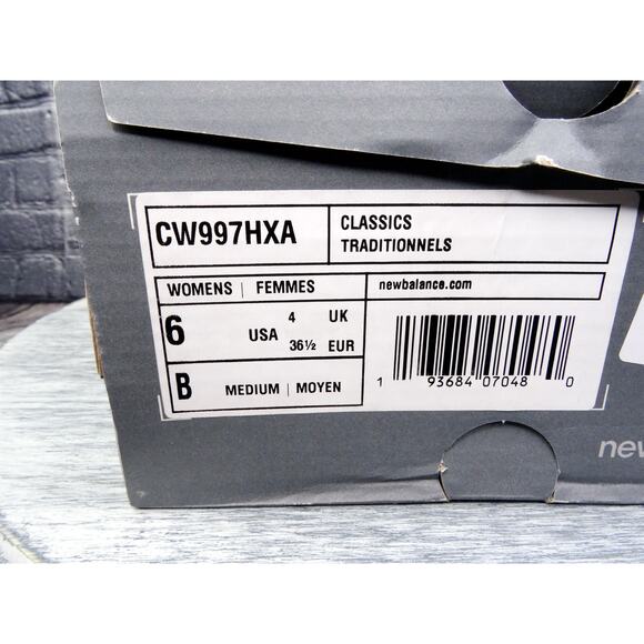 New Balance  997H Classics Gray/Floral	Women Size 6 New In Box - Picture 2 of 8